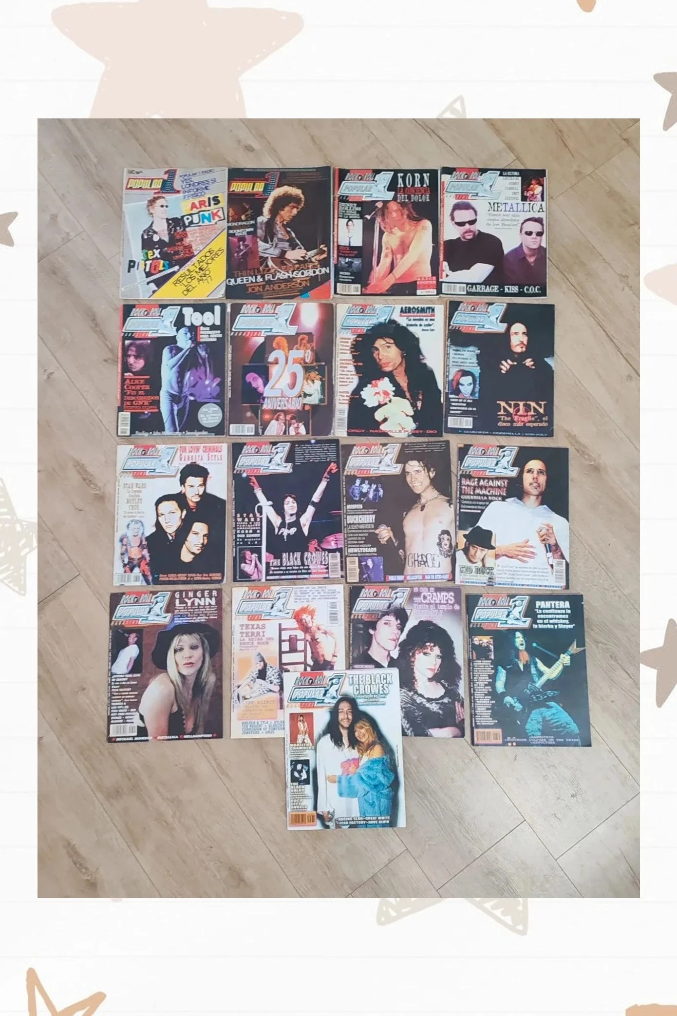 Lote Revistas Popular 1 - Rock & Roll Magazine (Años 77, 81 y 90s)